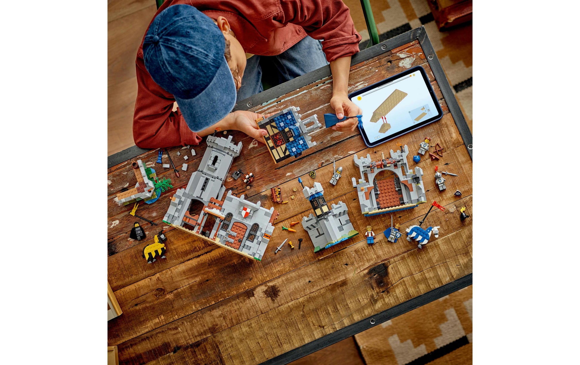 LEGO Creator 3in1 Ritterburg im Mittelalter – 1371-teilig – ab 9 J.