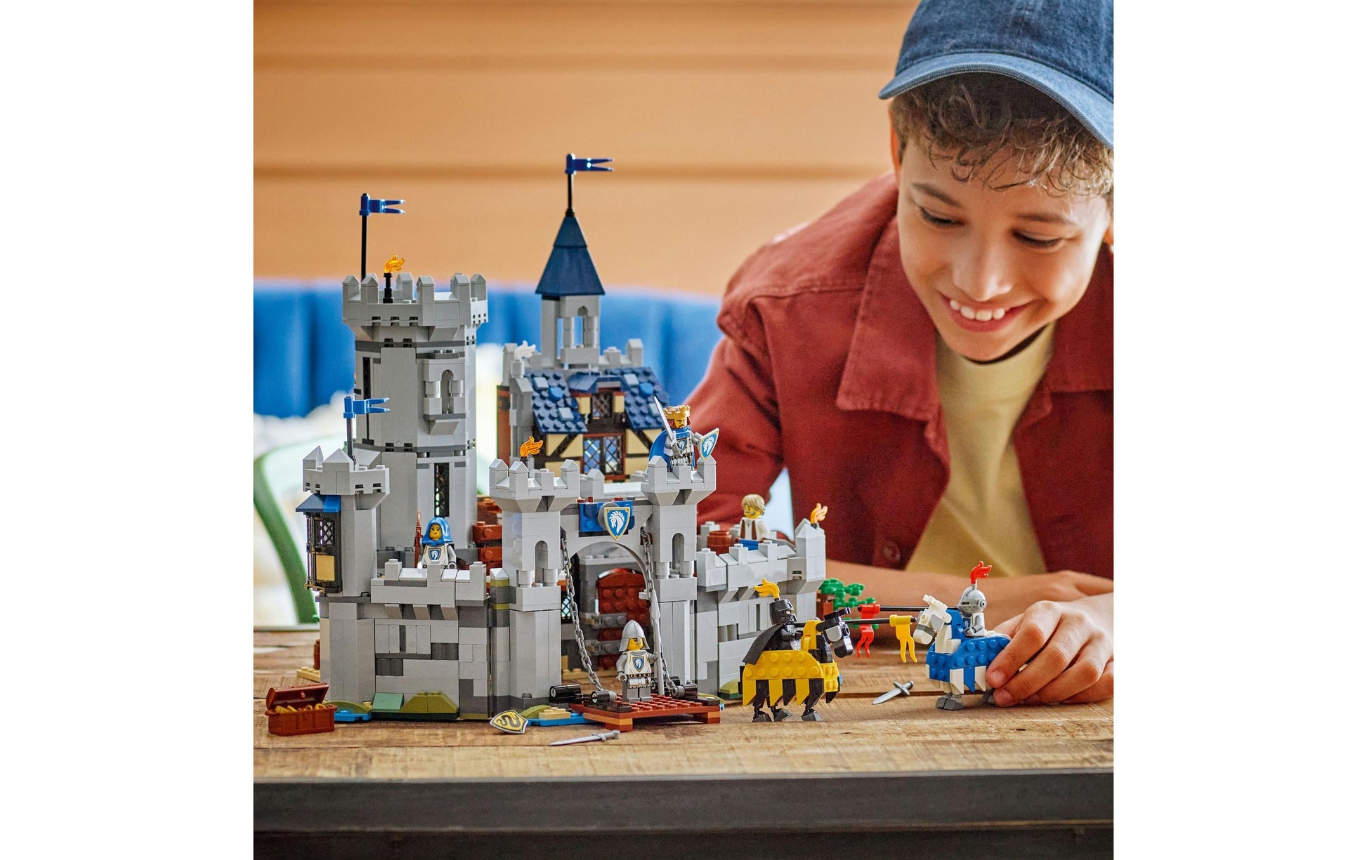 LEGO Creator 3in1 Ritterburg im Mittelalter – 1371-teilig – ab 9 J.