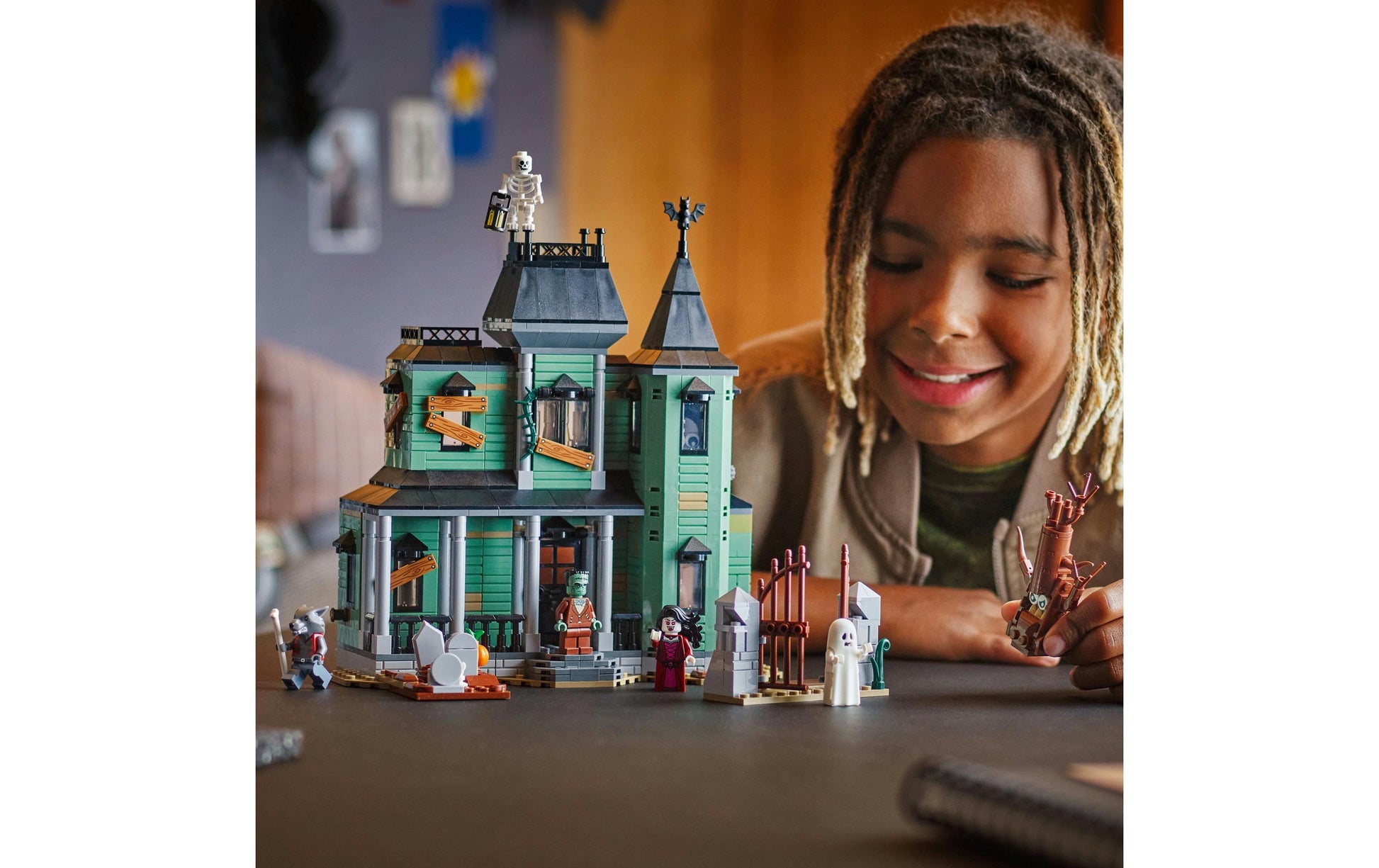 LEGO Creator 3in1 Geisterhaus Bauset – 736-teilig – ab 9 J.