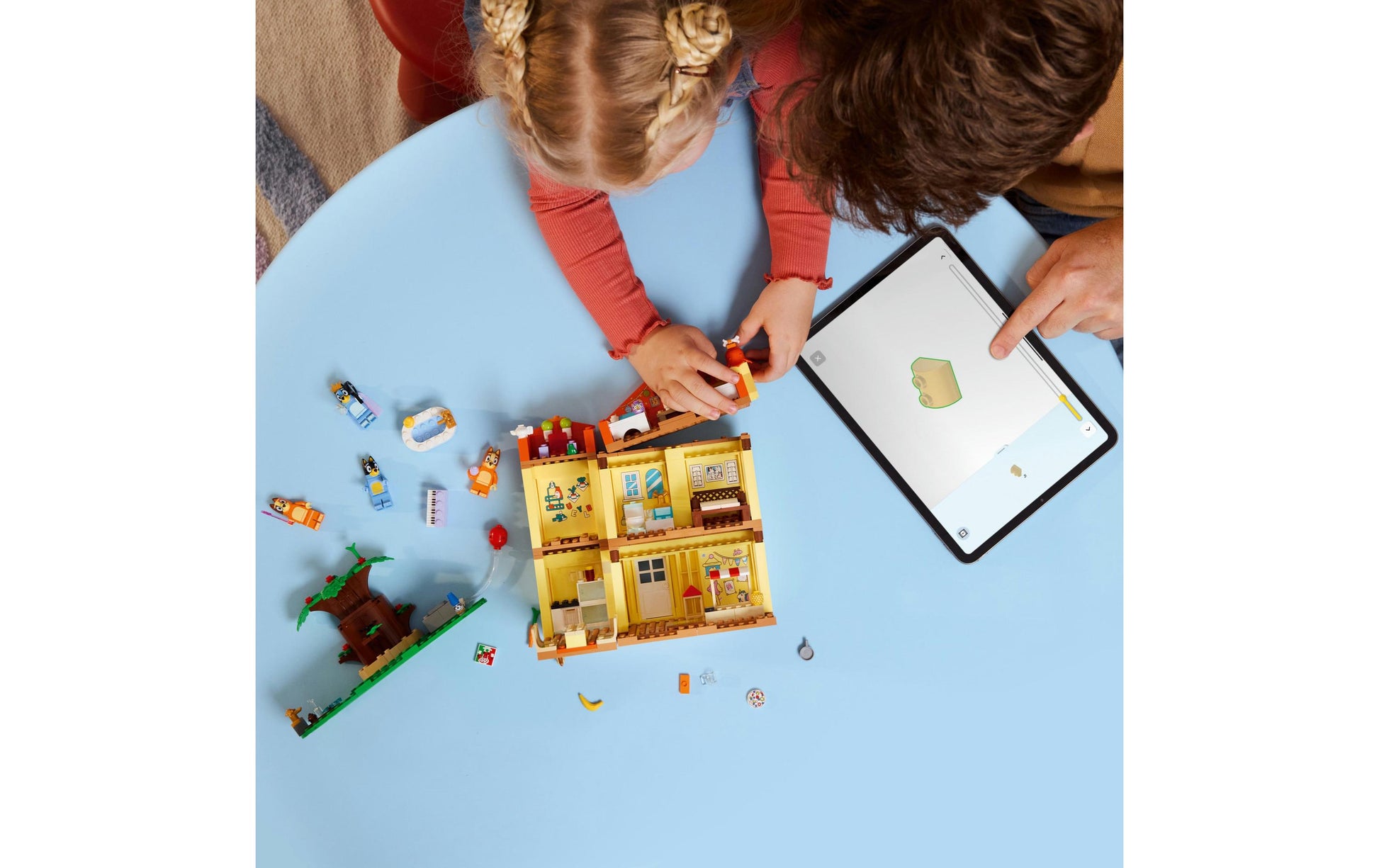 LEGO 3D Puzzle Bluey Haus – 382 Teile – ab 4 Jahren