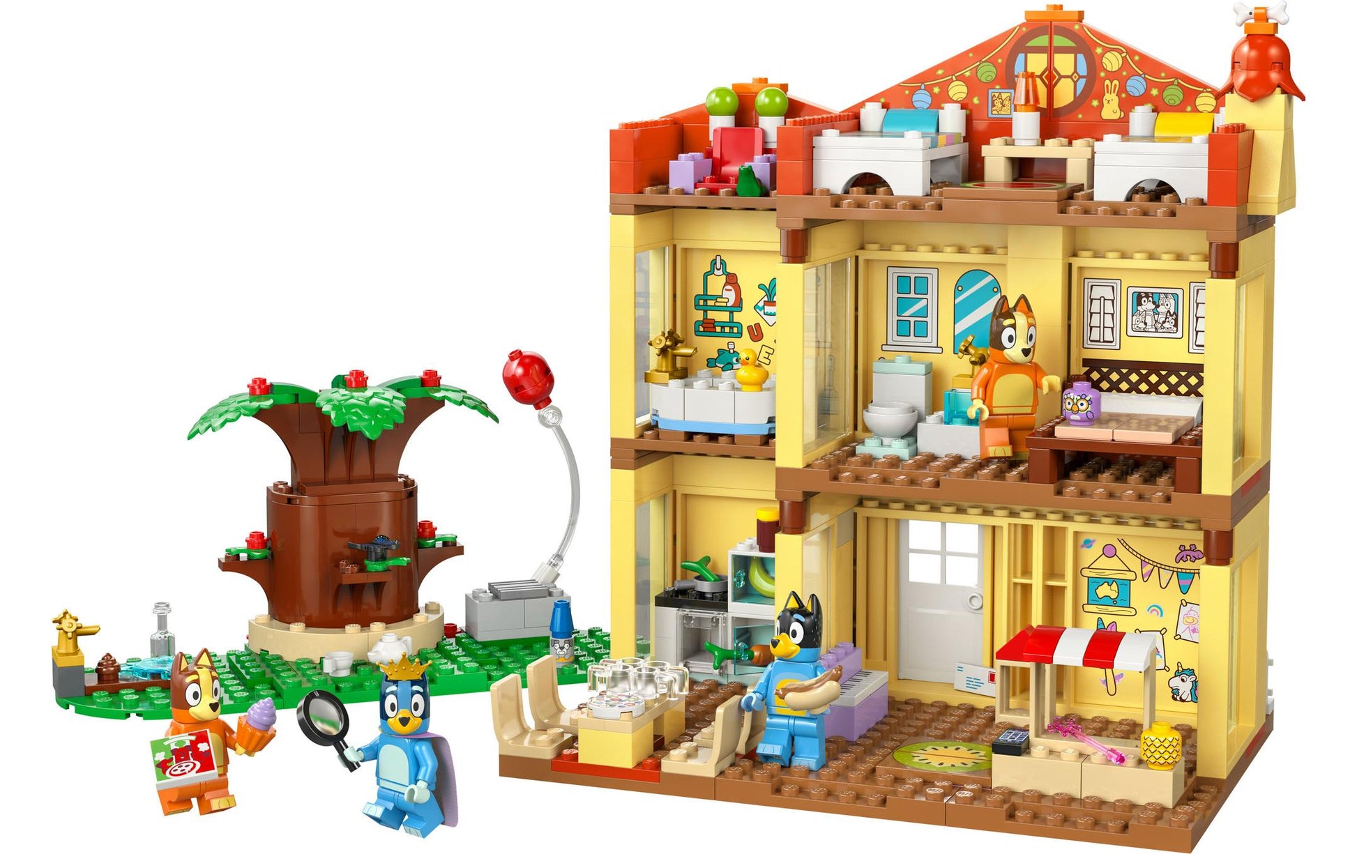 LEGO 3D Puzzle Bluey Haus – 382 Teile – ab 4 Jahren