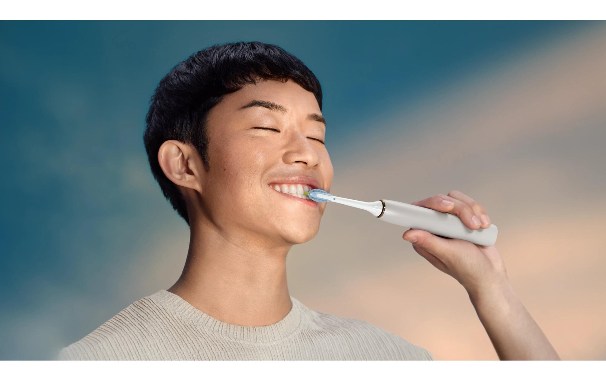 Philips Schallzahnbürste Sonicare DiamondClean 9000 (HX9914/57) – 5 Modi – 2 Griffe, 2 Bürstenköpfe