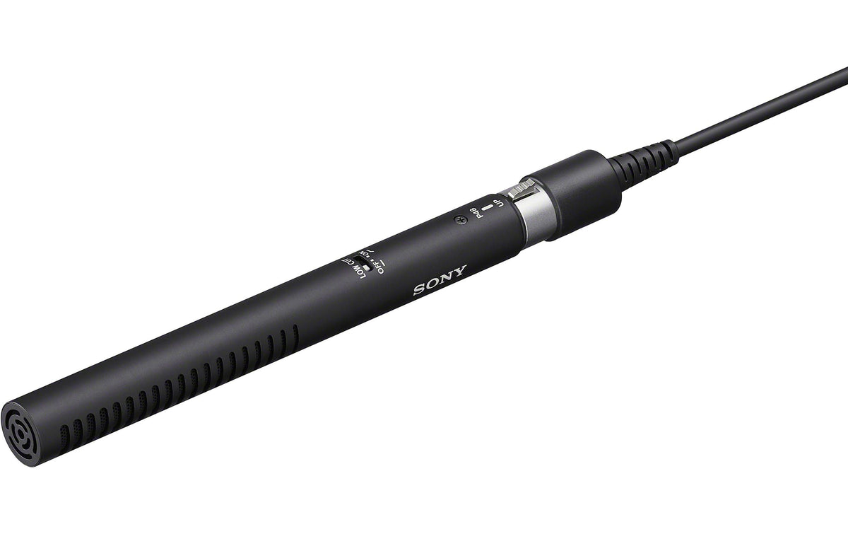 Sony ECM-778 Shotgun-Mikrofon (Set) – XLR, Hyperniere, 40–40'000 Hz