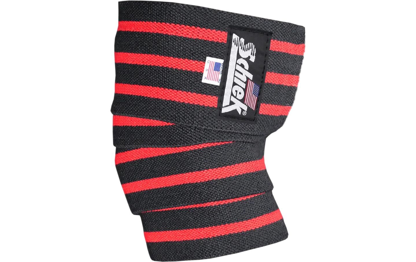 Schiek sports Binde – Länge 1,98 m, für Knie, schwarz-rot