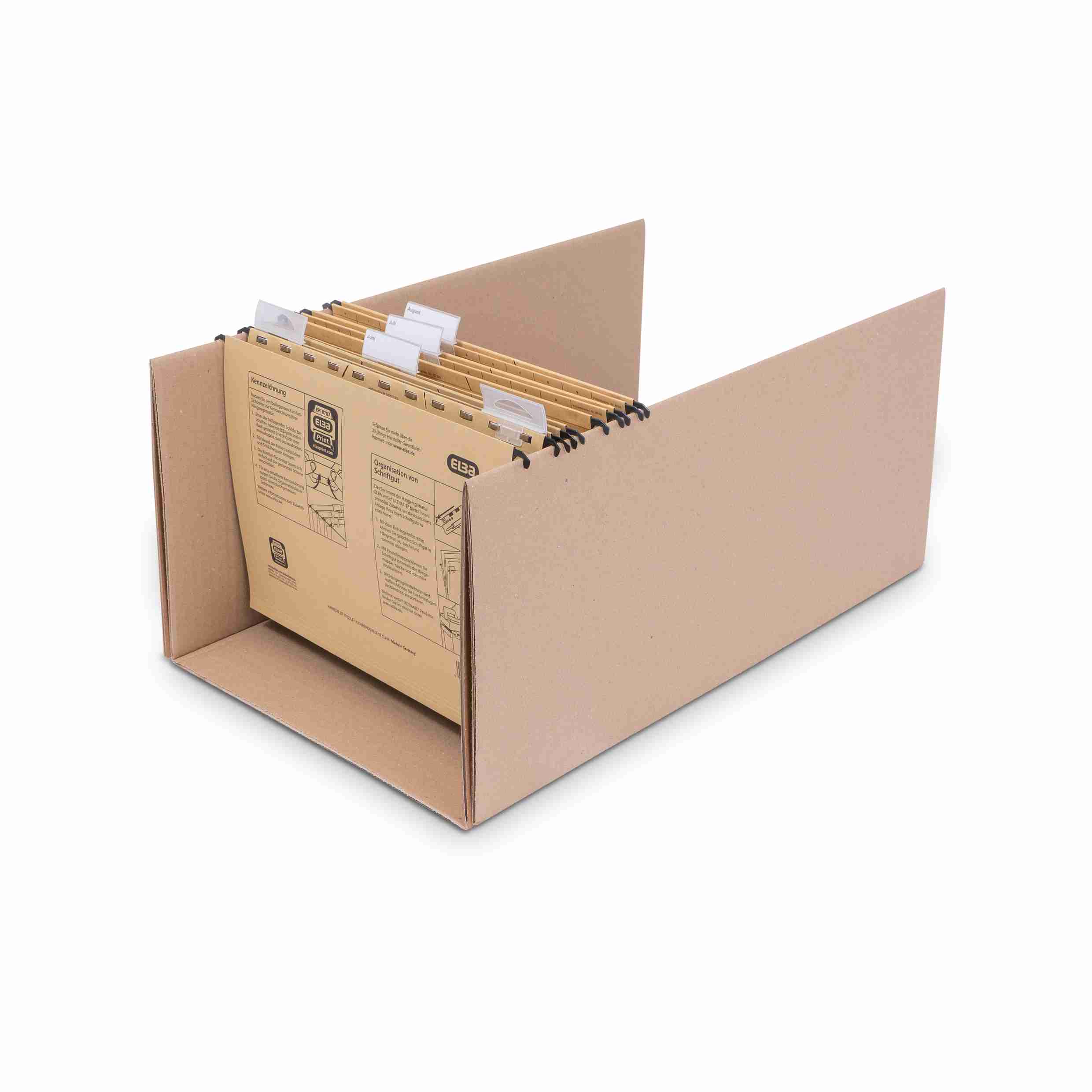 Model Archivierungs-Zubehör – für Ordner- & Hängeregister, B 1370 × H 800 × T 3,7 mm, 1 Stück, Braun, Karton