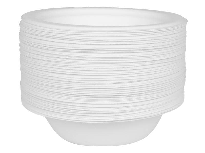 Furber. Furber Schale, Bagasse (Zuckerrohr) – 350 ml, Ø 16 cm, weiss – 50 Stk.