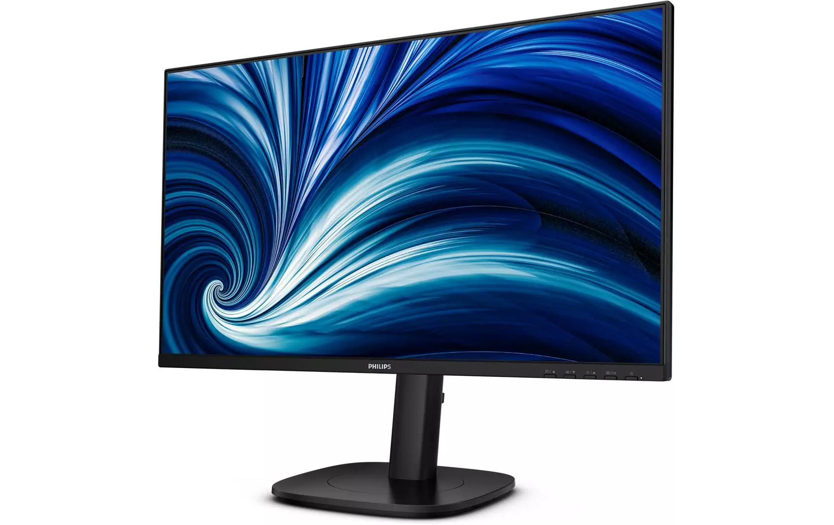 Philips 24B2N3200J/000 – Monitor, 23,8", IPS, 120 Hz, 300 cd/m², USB-Hub, Lautsprecher, Adaptive Sync, Schwarz