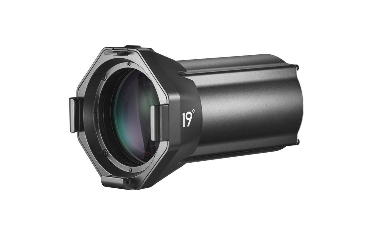 Godox 19°-Objektiv (Spotvorsatz) – für Spotlicht-Aufsatz, VSA-Strahler-Set – Schwarz – 219 × 137 mm – 1,9 kg
