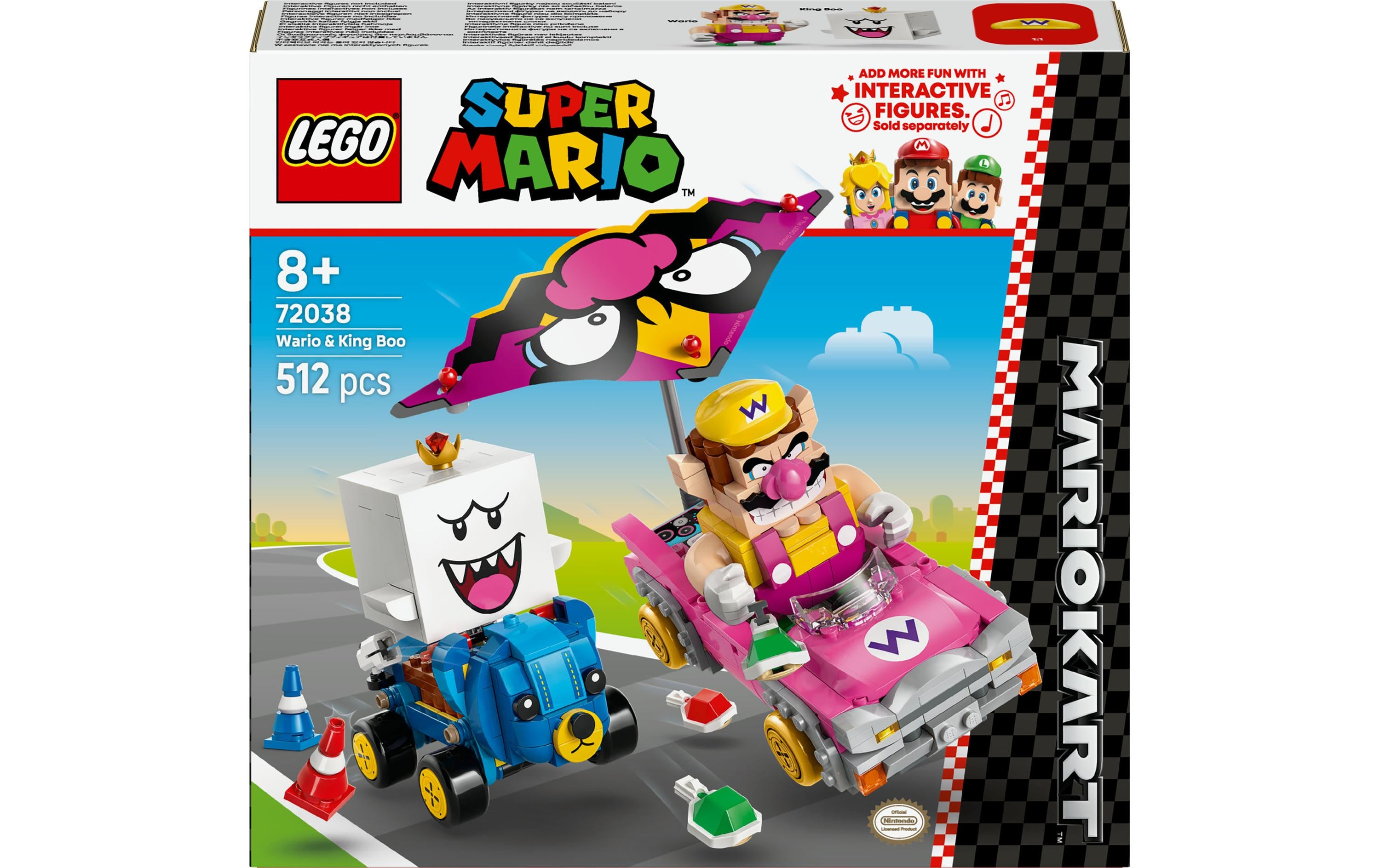 LEGO 72038 Bauspielset – Super Mario – 512-teilig – ab 8 Jahren