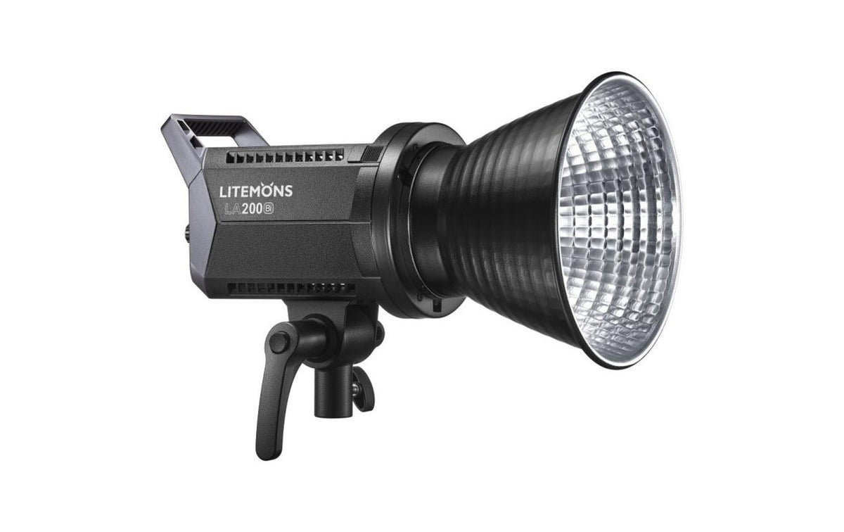 Godox Litemons LA200Bi Streaming-Licht – Bi-Color, 230 W, dimmbar, 2800–6500 K – Weiss