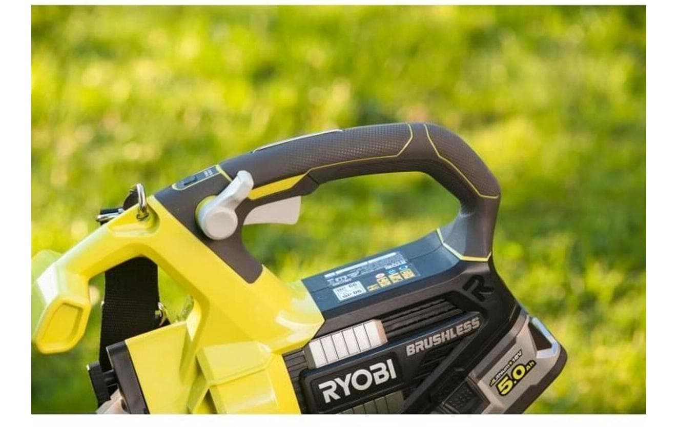 Ryobi OBV18 Akku-Laubsauger – 18 V – Luftstrom 200 km/h – Solo – ONE+
