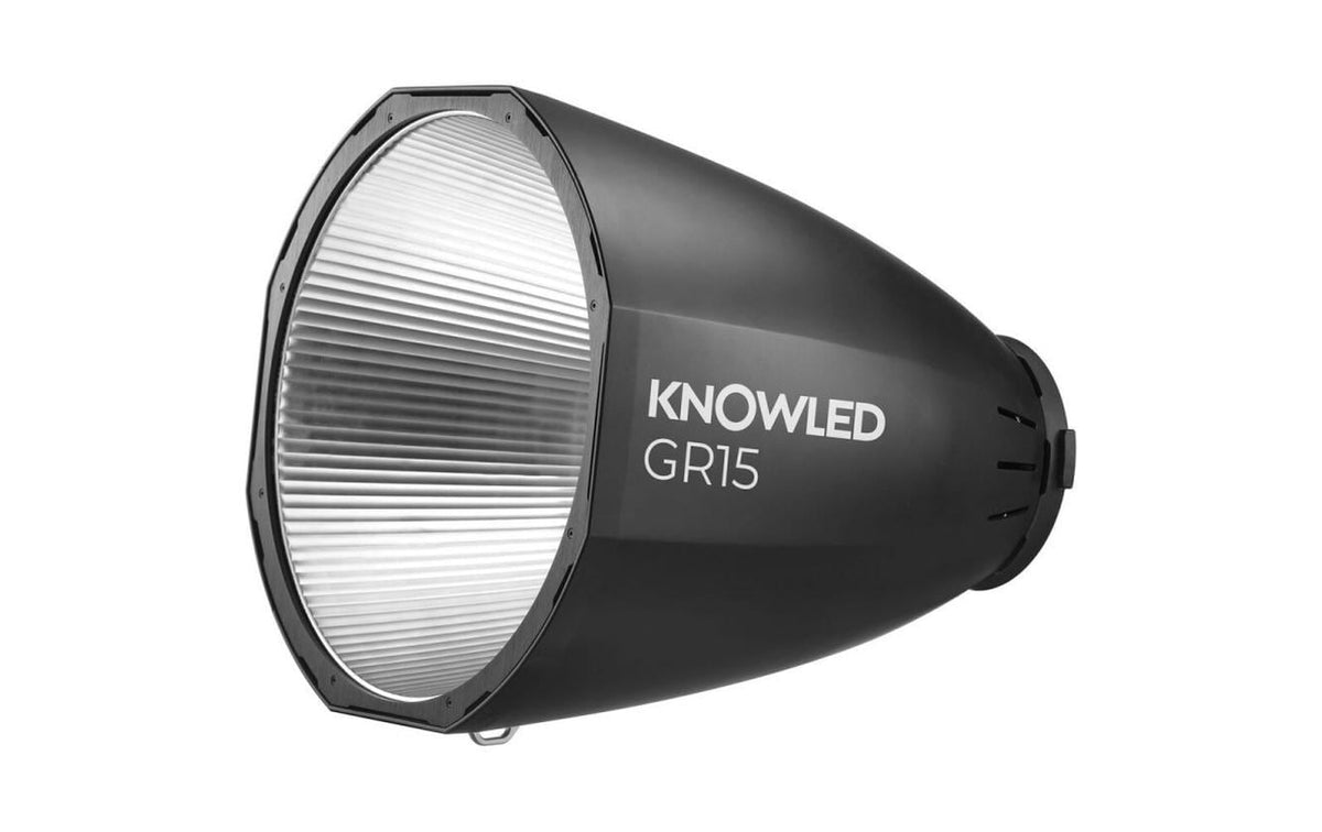 Godox Knowled GR15 Reflektor – 15° – für Knowled MG1200Bi – Schwarz