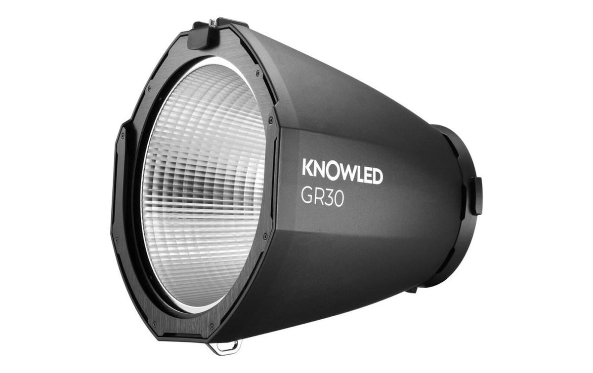 Godox Knowled GR30 Reflektor – 30° – für Knowled MG1200Bi – Schwarz