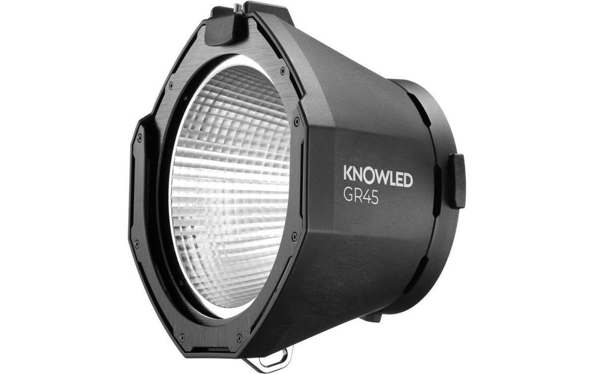 Godox Knowled GR45 Reflektor – 45° – für Knowled MG1200Bi – Schwarz