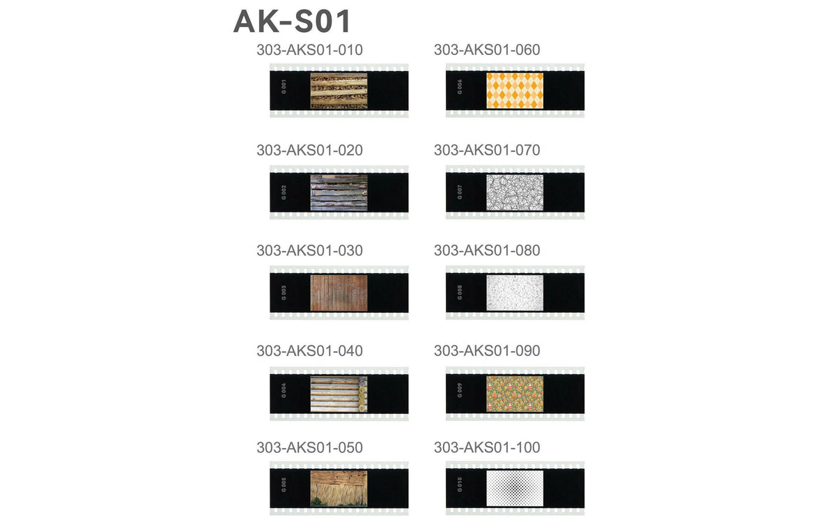 Godox AK-S01 Foliensatz – 45 × 10 × 100 mm – Mehrfarbig