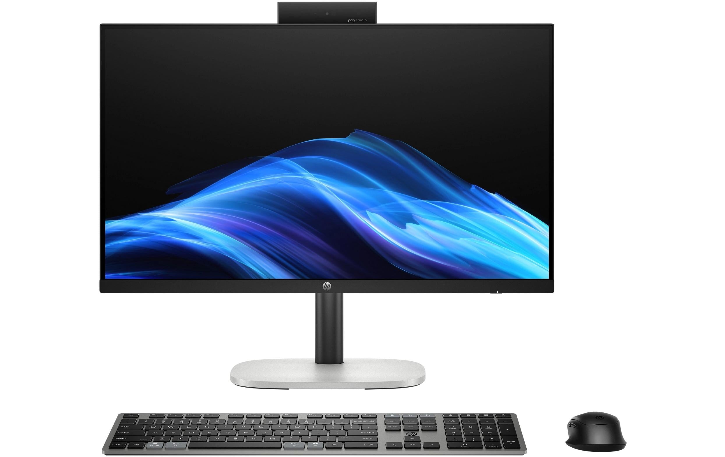 HP ProStudio 4 G1i U7 265T – Monitor, 23,8", IPS, 250 cd/m², Webcam, USB-C, Integriertes Mikrofon, Schwarz