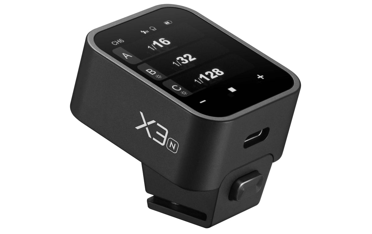 Godox X3 Nano Blitz-Fernauslöser – für Nikon – 2,4 GHz