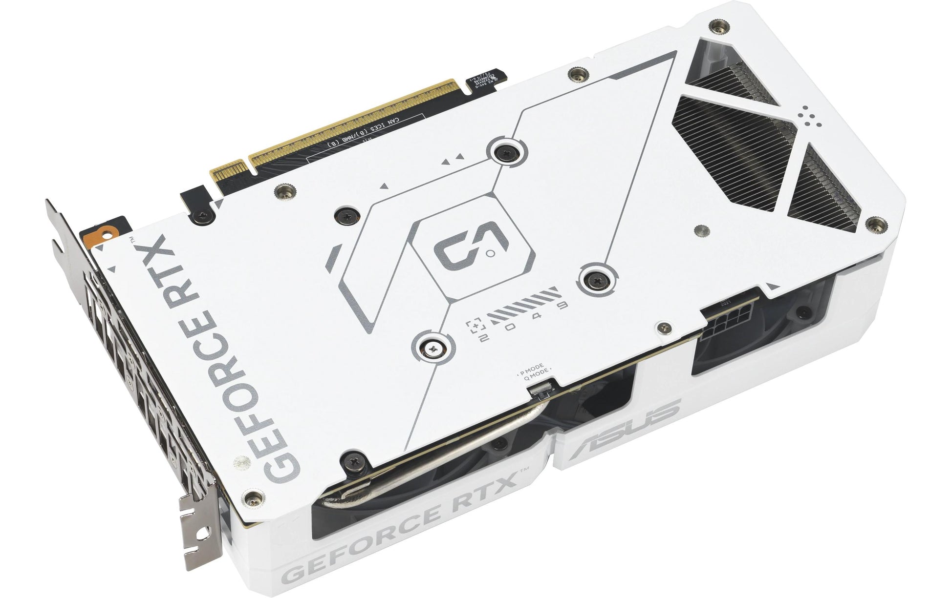 ASUS DUAL-RTX5060TI-O16G-WHITE – Grafikkarte – GeForce RTX 5060 Ti, 16 GB GDDR7, PCIe 5.0, 3×DP/1×HDMI, Weiss