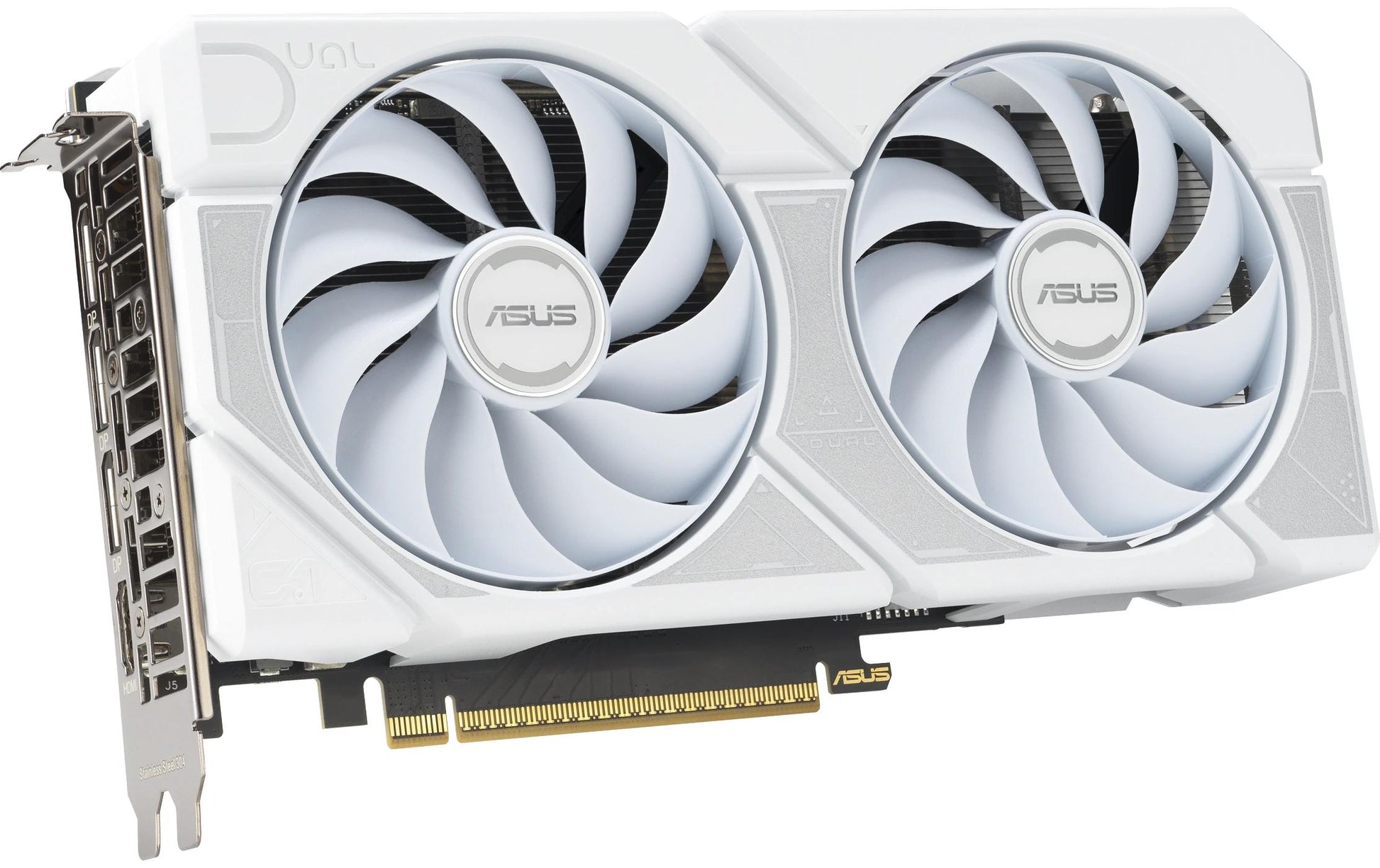 ASUS DUAL-RTX5060TI-O16G-WHITE – Grafikkarte – GeForce RTX 5060 Ti, 16 GB GDDR7, PCIe 5.0, 3×DP/1×HDMI, Weiss