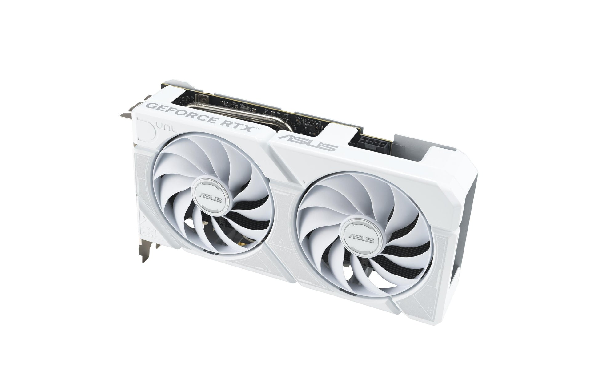 ASUS DUAL-RTX5060TI-O16G-WHITE – Grafikkarte – GeForce RTX 5060 Ti, 16 GB GDDR7, PCIe 5.0, 3×DP/1×HDMI, Weiss