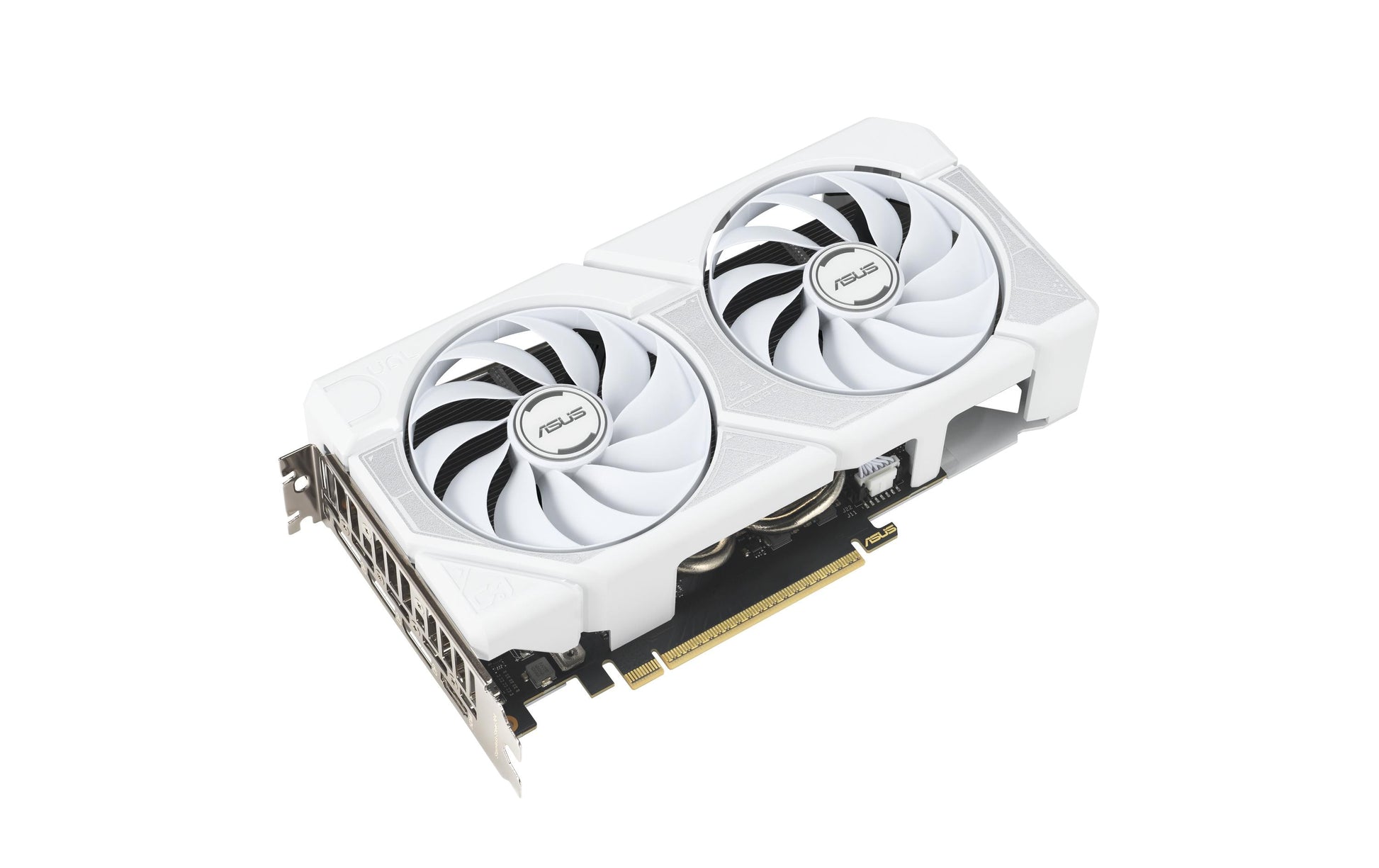 ASUS DUAL-RTX5060TI-O16G-WHITE – Grafikkarte – GeForce RTX 5060 Ti, 16 GB GDDR7, PCIe 5.0, 3×DP/1×HDMI, Weiss