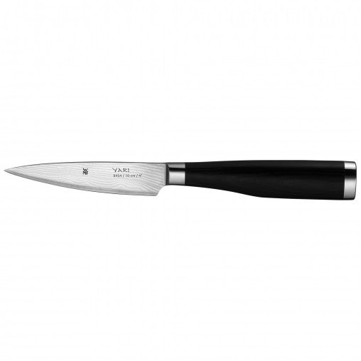 WMF Messer-Set Yari – 3-teilig – Cromargan (Klinge), Holzgriff – Schwarz