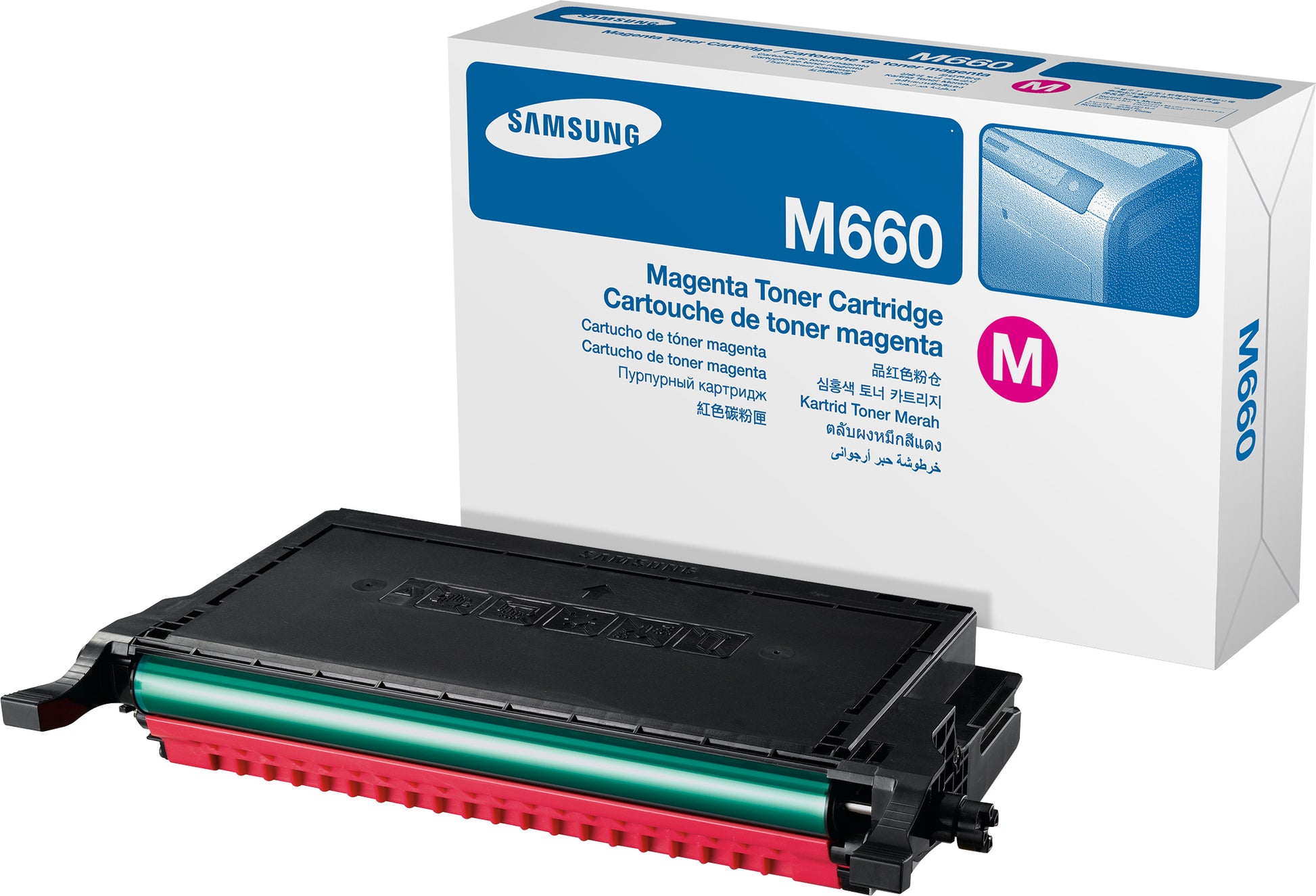 HP Samsung – Toner ST924A – Magenta, 5000 Seiten – für Samsung CLP-610ND/CLP-K660N/CLP-K660ND und andere