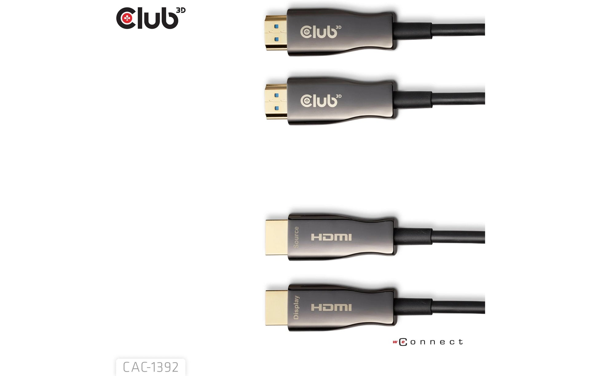 CLUB3D Club 3D HDMI-Kabel, Schwarz, 2.1