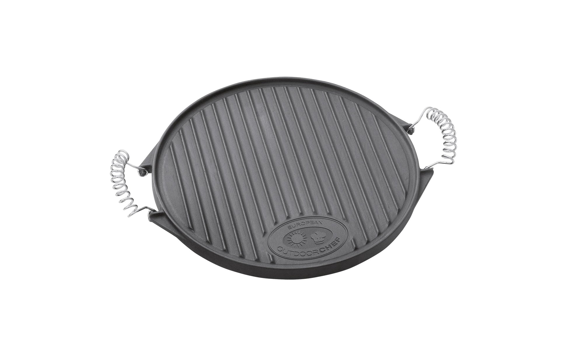 OUTDOORCHEF Grillplatte – Ø 39 cm, Gusseisen – für 480/570 Grills