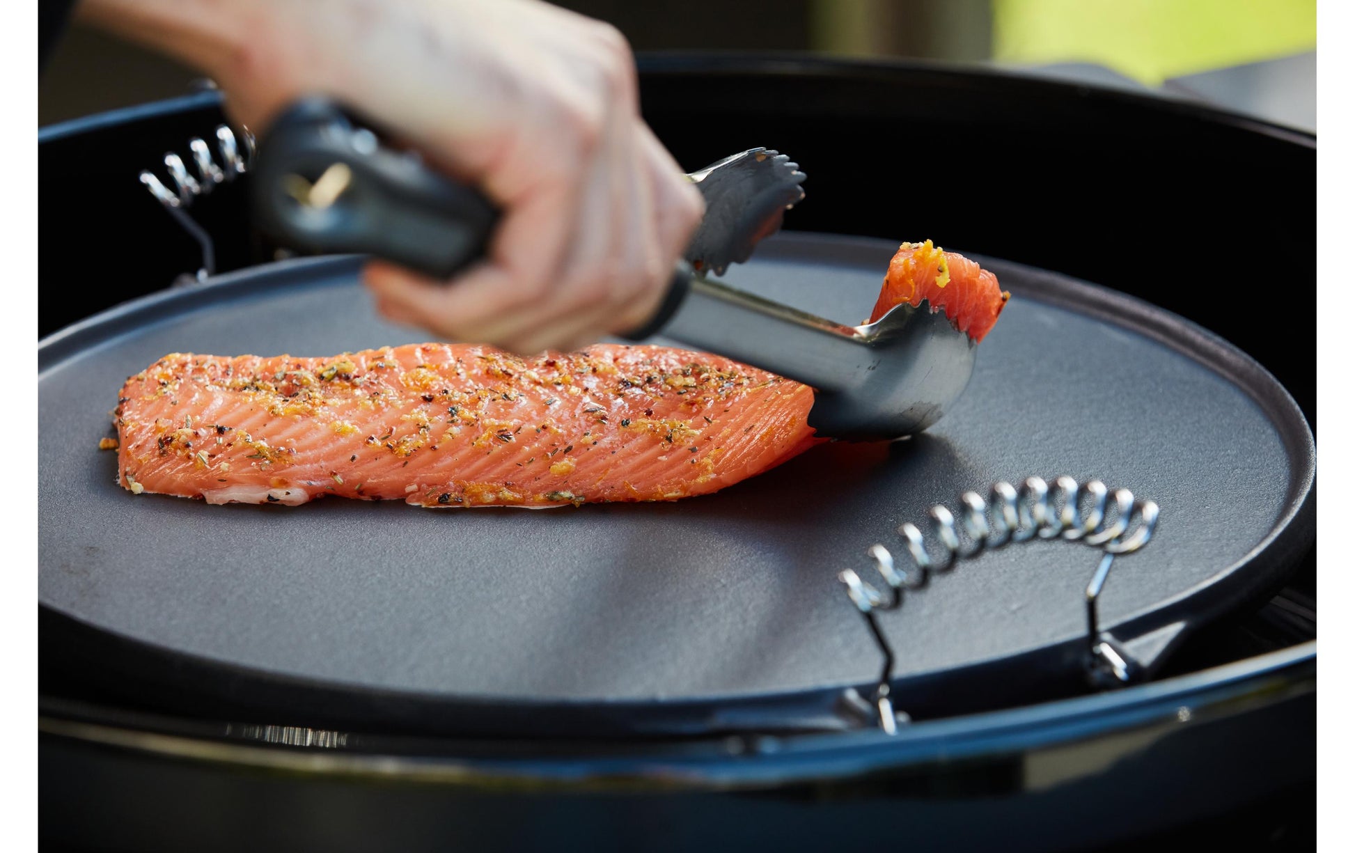 OUTDOORCHEF Grillplatte – Ø 39 cm, Gusseisen – für 480/570 Grills