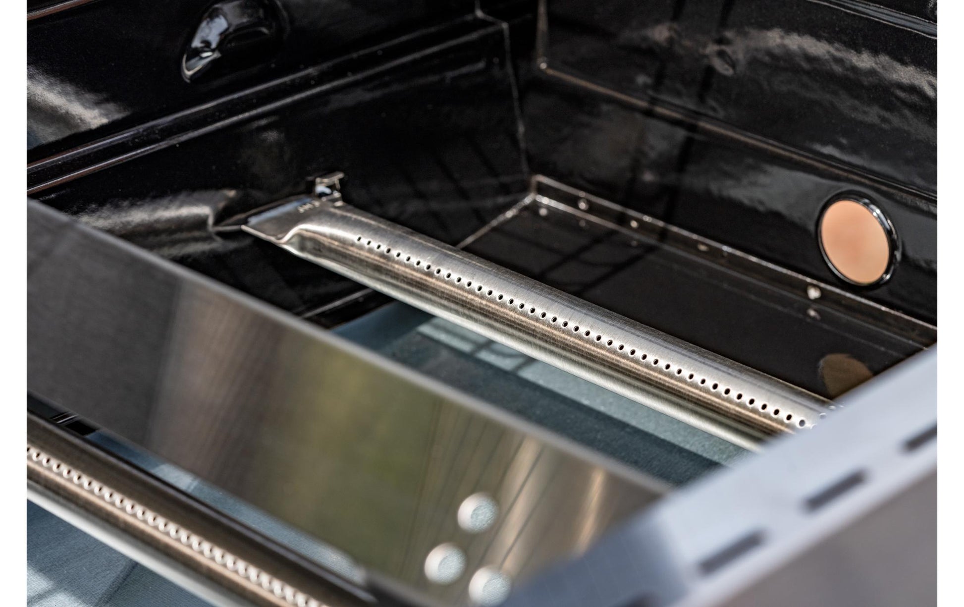 Outdoorchef Gasgrill AUSTRALIA EVO 335 – 3 Brenner, 3500 W, Flüssiggas, Warmhalterost – Schwarz/Silber