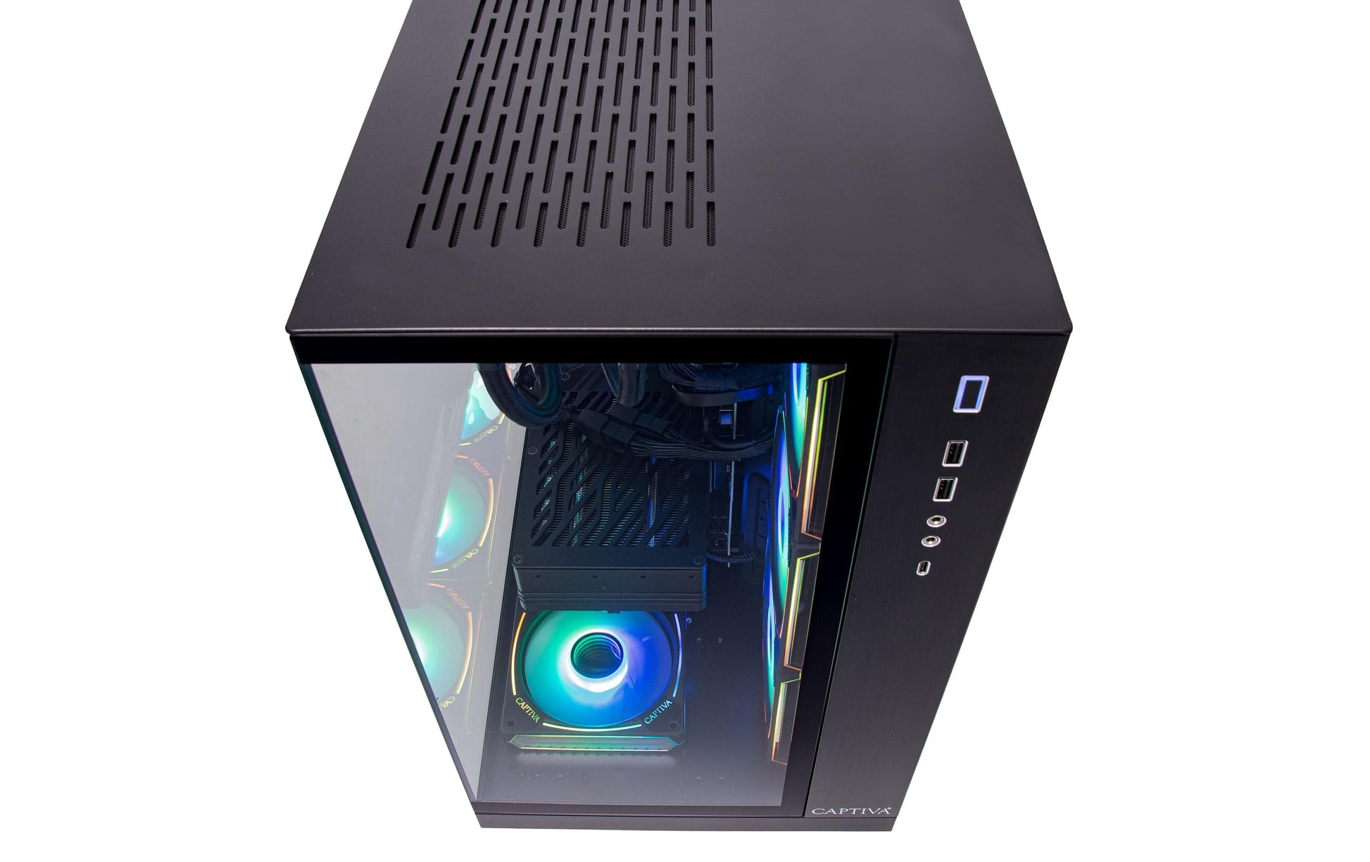 Captiva Tower – Intel Core i9-14900KF, 32 GB RAM, 2 TB SSD, NVIDIA GeForce RTX 5070 12 GB, Windows 11 Home