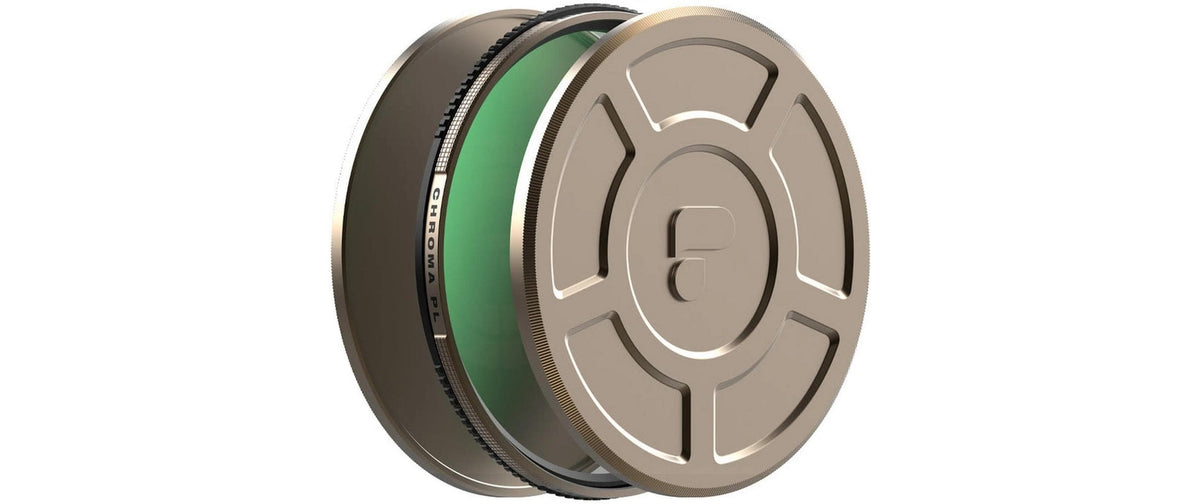 PolarPro 135 Serie Chroma CP Polarisationsfilter 95 mm – Anti-Blend, kratzfest – Graubraun