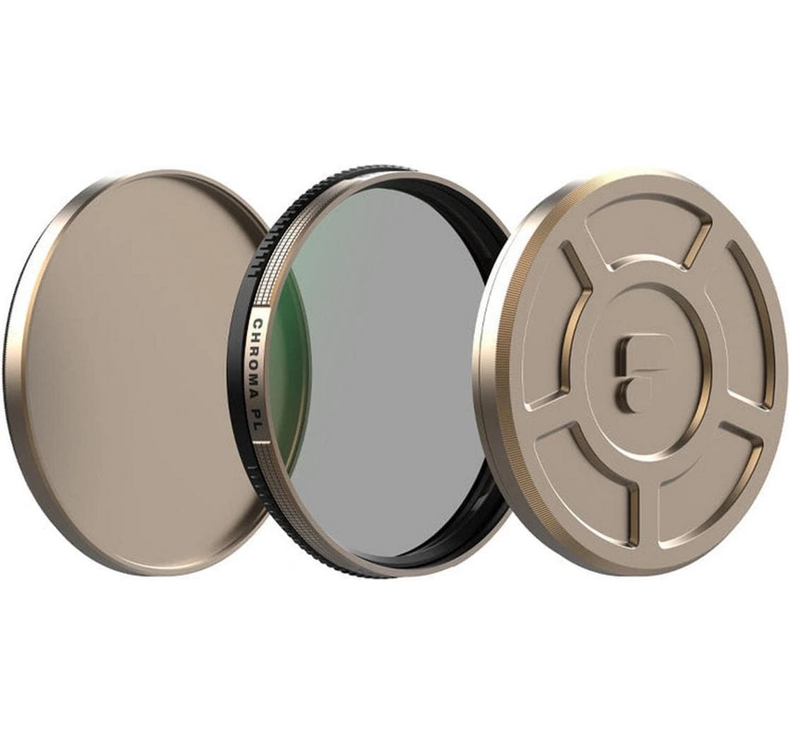 PolarPro 135 Serie Chroma CP Polarisationsfilter 52 mm – für Objektive mit 52 mm Filtergewinde – graubraun