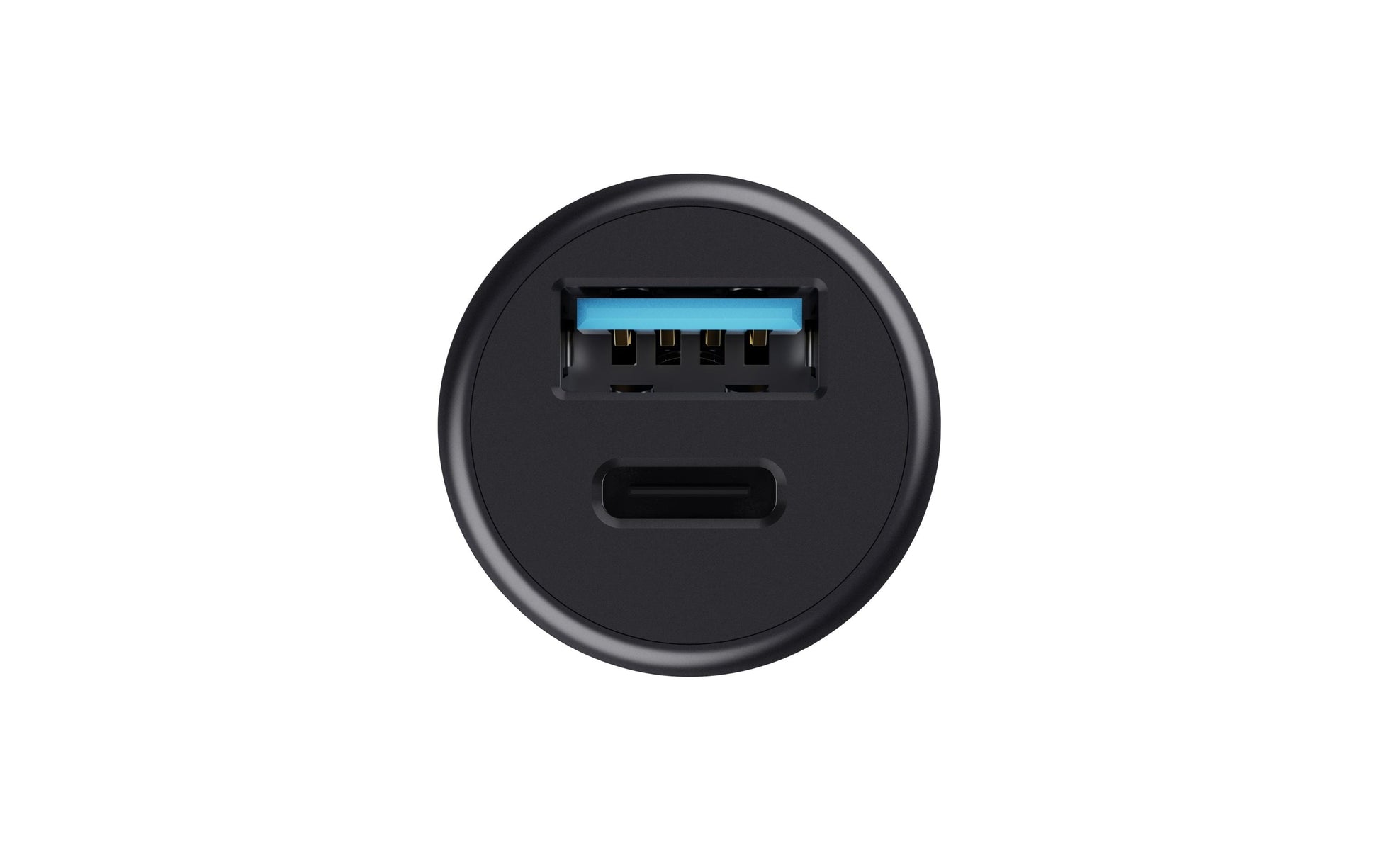 Trust Maxo Auto-Ladegerät 38 W – USB-C×1, USB-A×1 – PD, QC 3.0, PPS – für 12–24 V Fahrzeuge – Schwarz