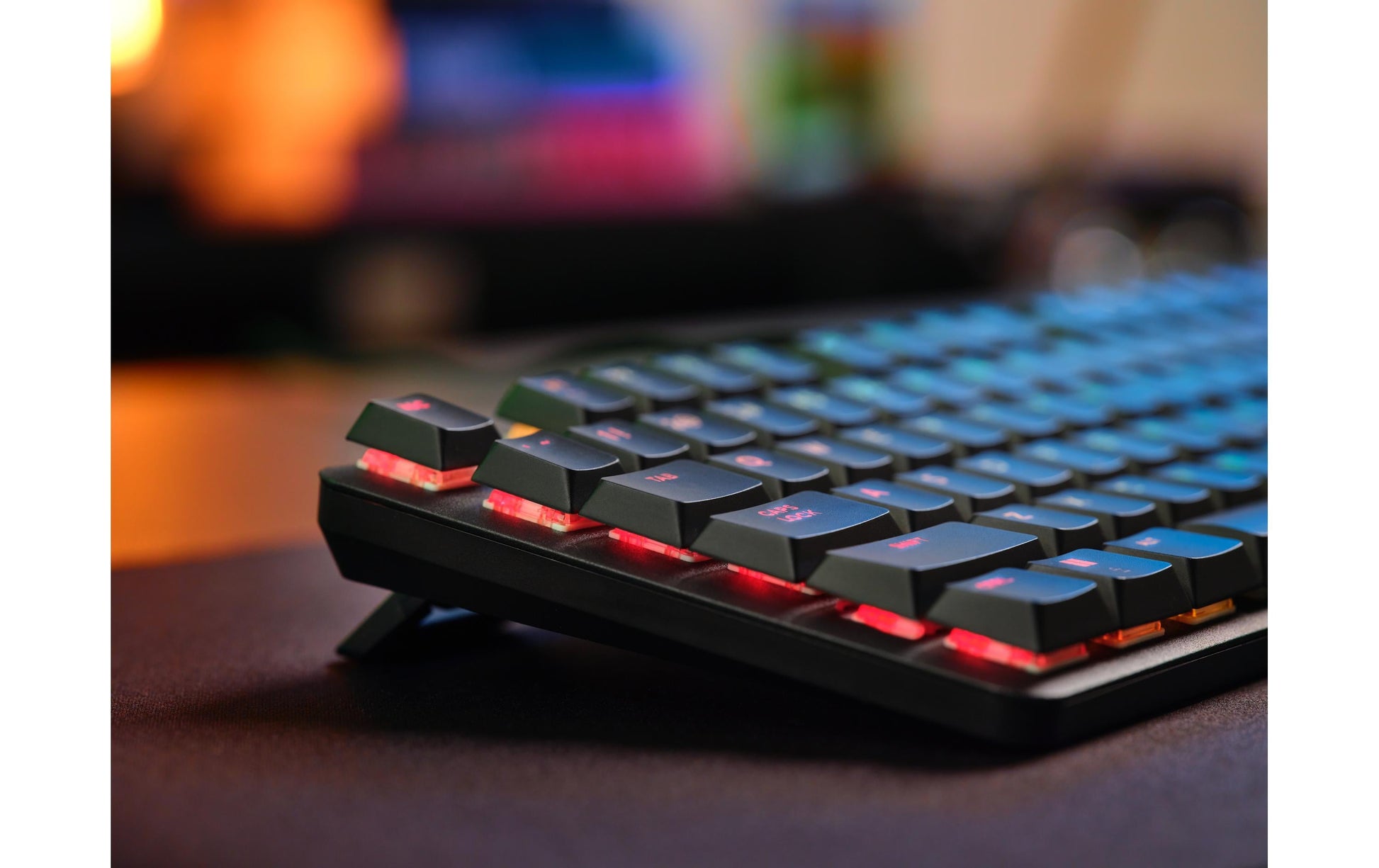 Trust GXT868 Torix – Tastatur, kabelgebunden (USB-A), US-Layout (EN), Fullsize (mit Ziffernblock), mechanisch