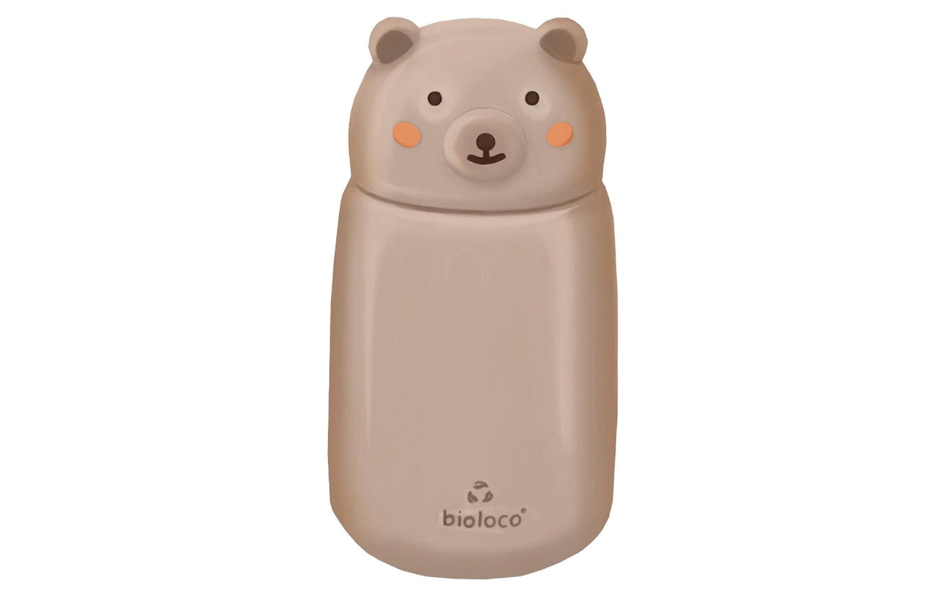 BioLoco BEK102 Kindertrinkflasche 320 ml – BPA-frei, Edelstahl, Bär