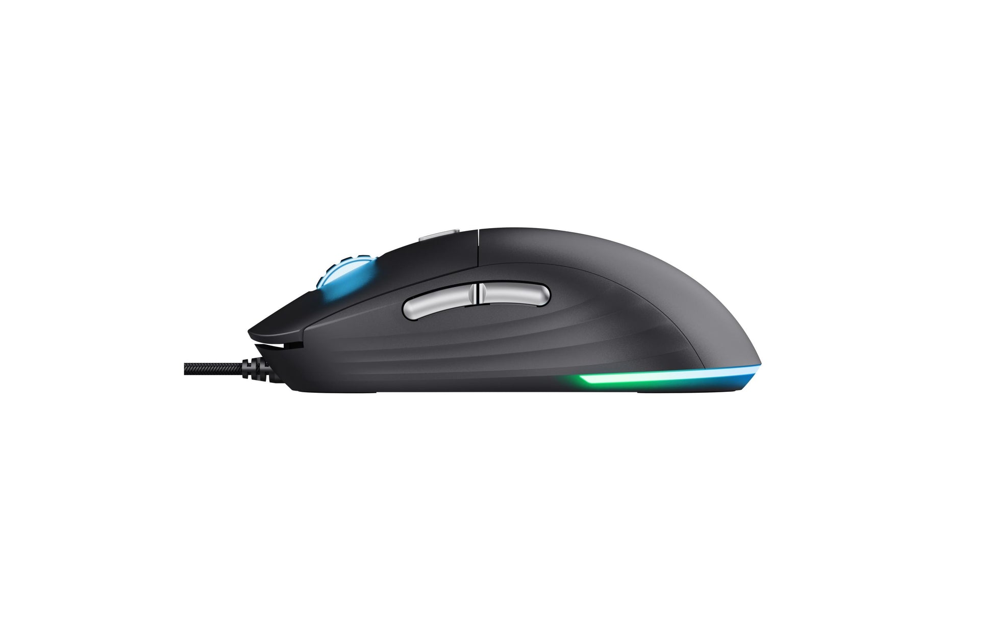 Trust GXT925 Redex II Gaming-Maus – kabelgebunden, 6 Tasten, für Rechtshänder, Beleuchtung, schwarz