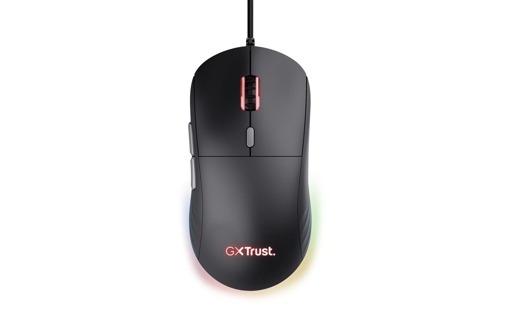 Trust GXT925 Redex II Gaming-Maus – kabelgebunden, 6 Tasten, für Rechtshänder, Beleuchtung, schwarz