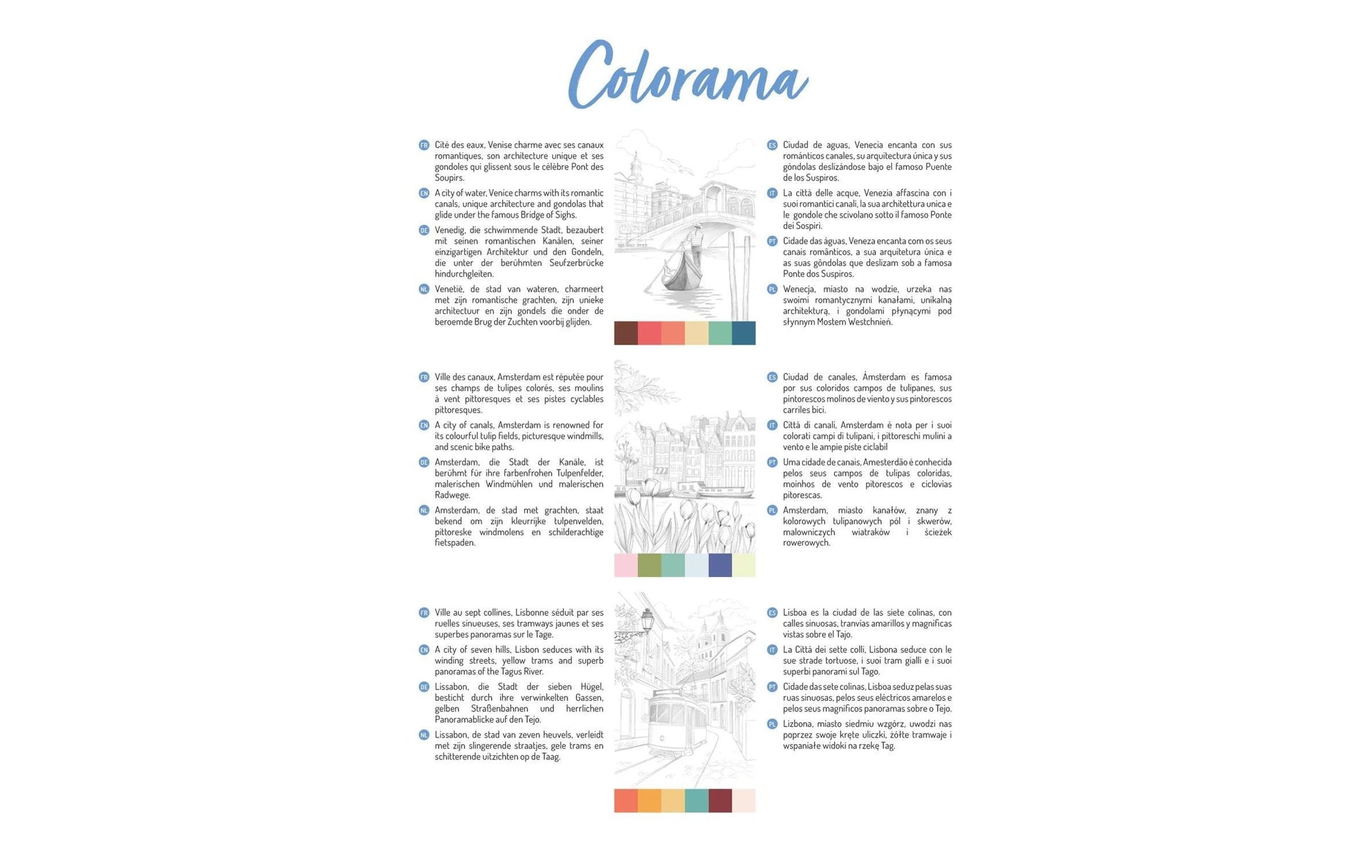 Clairefontaine Mixed Media, Papier, 21 × 32 cm, blau