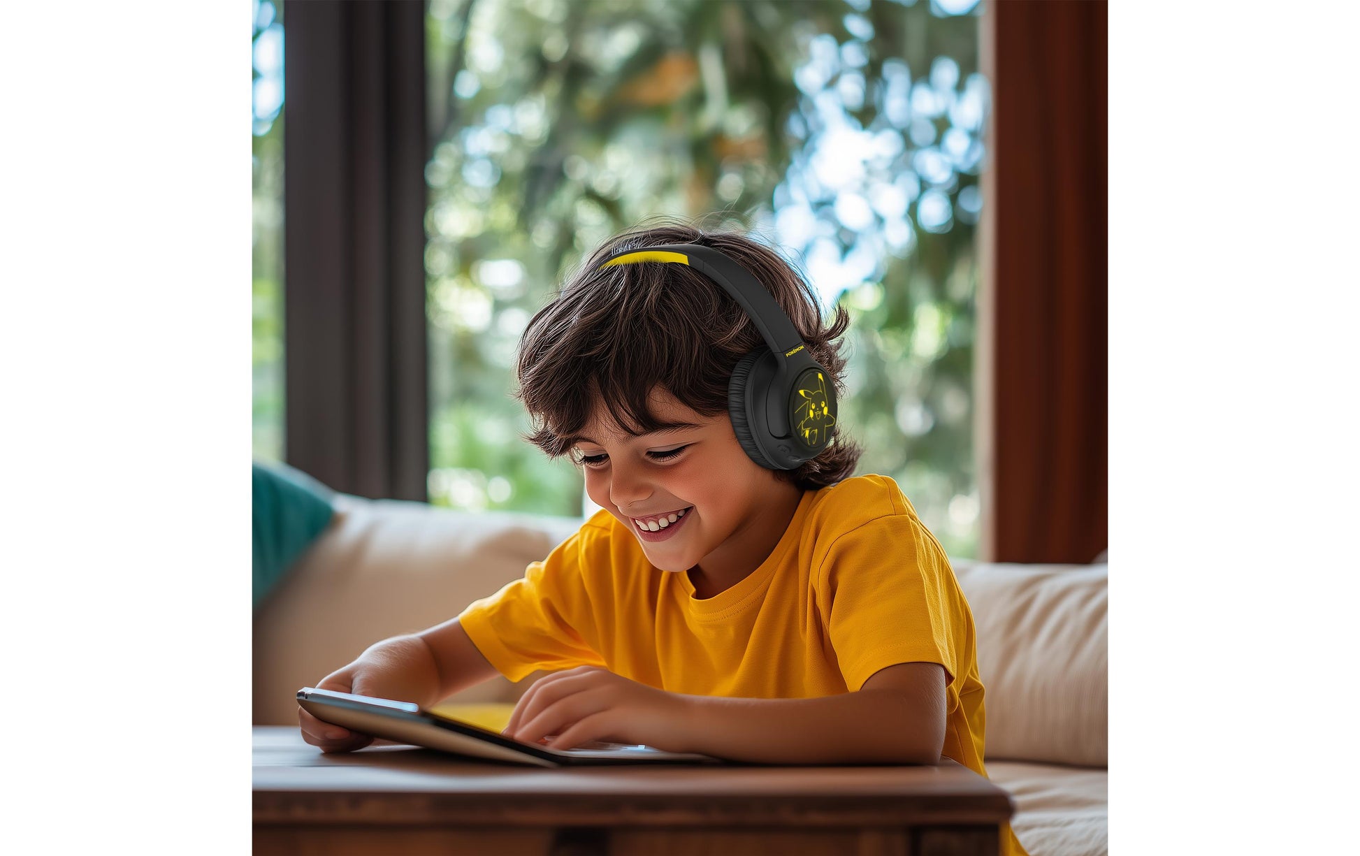 OTL Technologies OTL Pikachu Light Up Over-Ear Kopfhörer – BT, Gelb/Schwarz