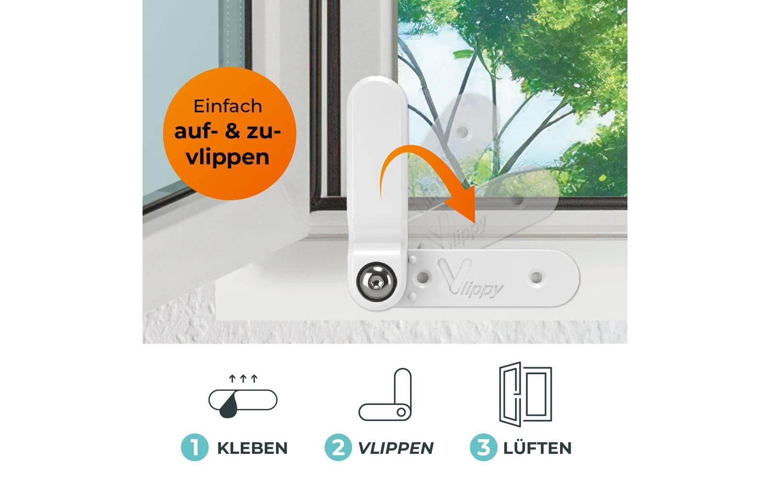 Vlippy Türstopper – TPU – weiss – Ø 20 × 78 mm