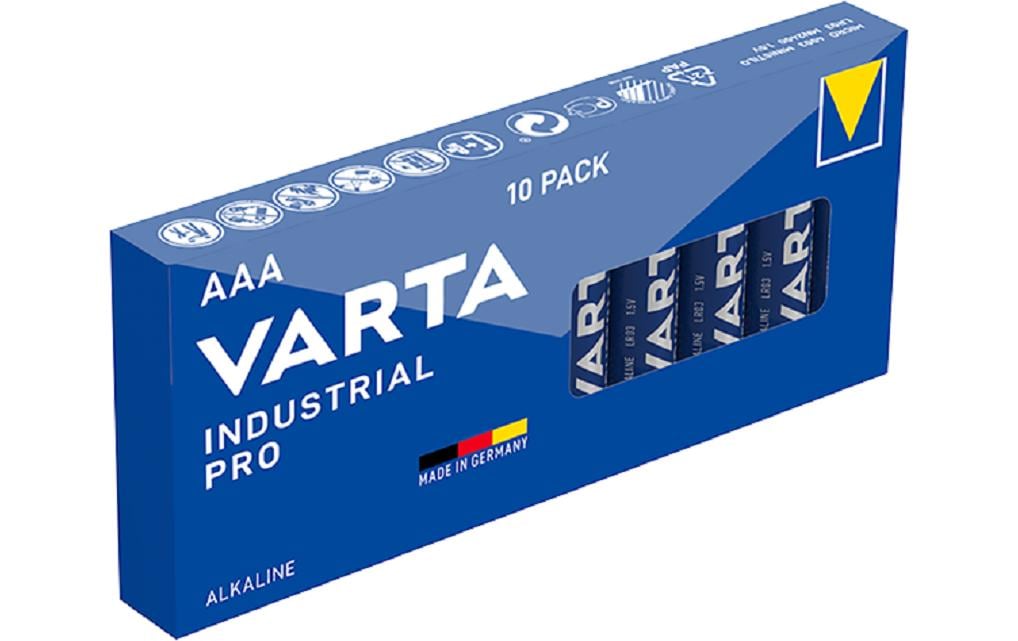 Varta Akku 1,5 V Alkali-Mangan – für AAA Geräte