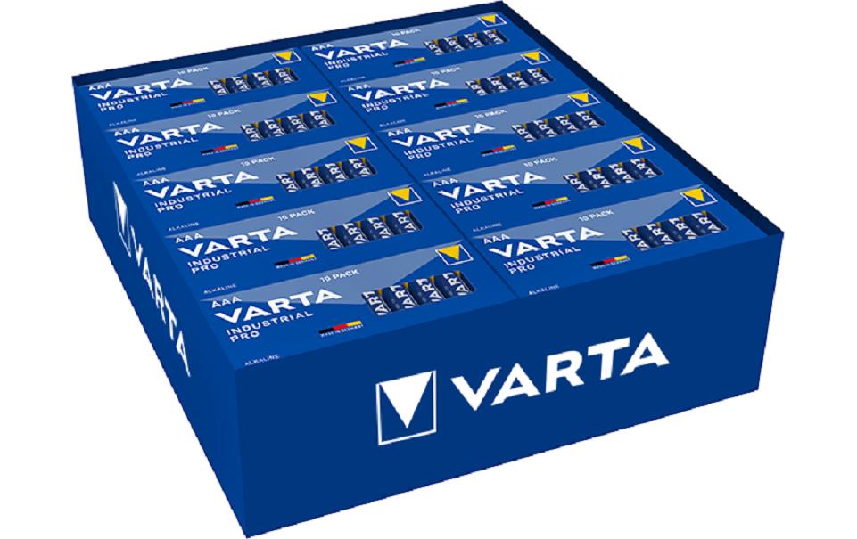 Varta Akku 1,5 V Alkali-Mangan – für AAA Geräte