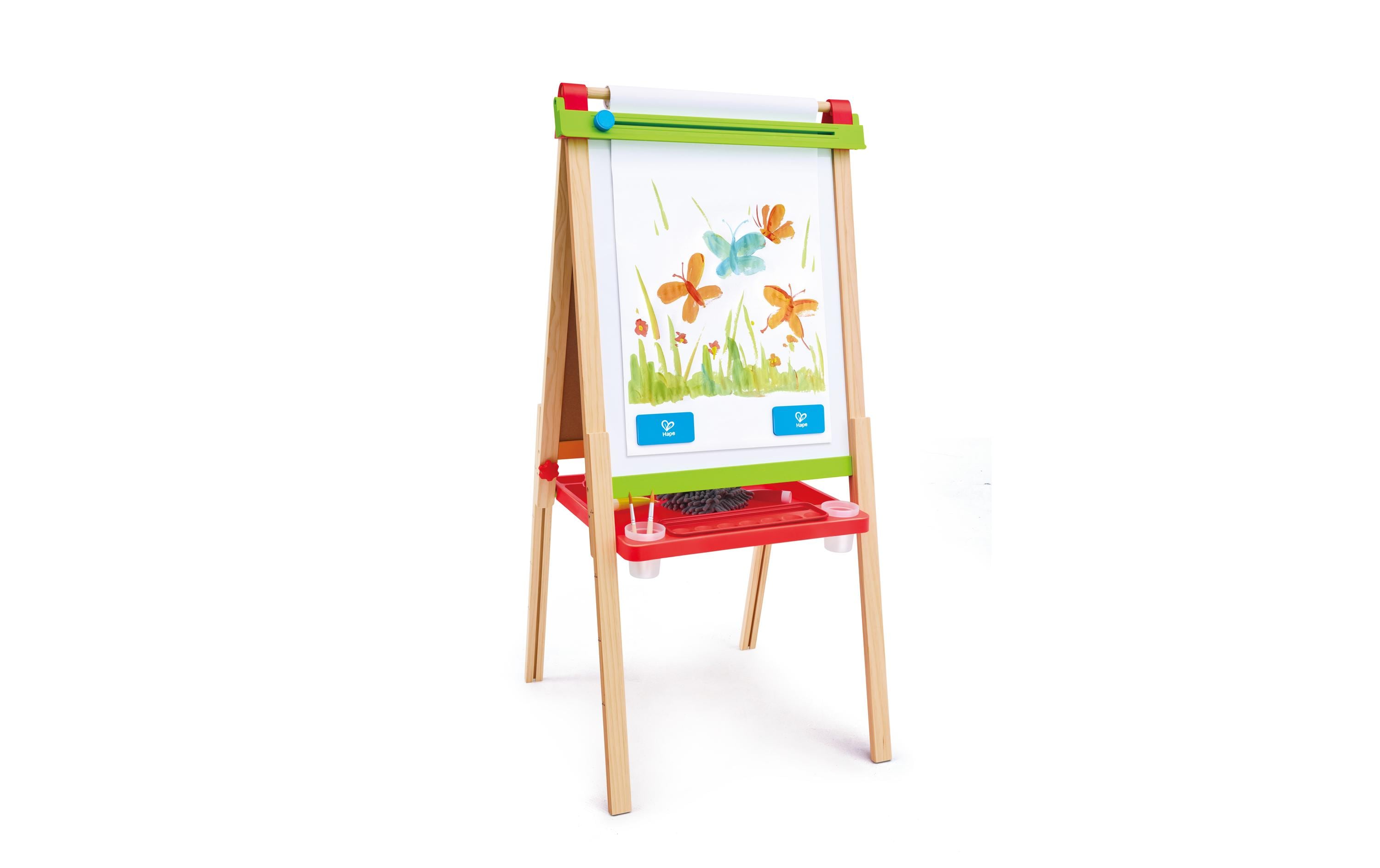Hape Staffelei – FSC-Holz, 54,0 × 11,0 × 46,0 cm, Mehrfarbig