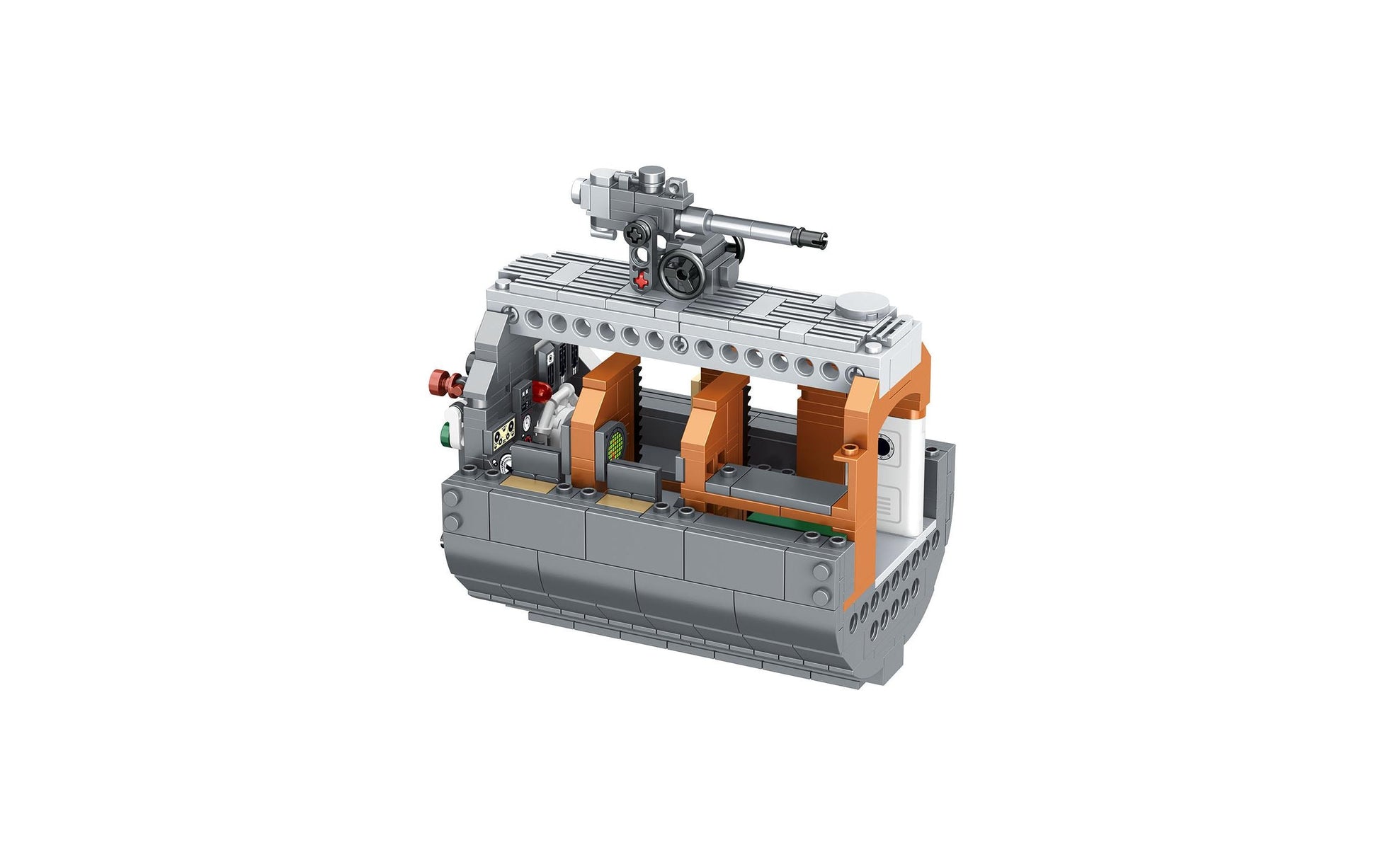 Revell 3D Puzzle U-Boot U-96 Das Boot – 6483 Teile – ab 18 Jahren – Kunststoff, Grau