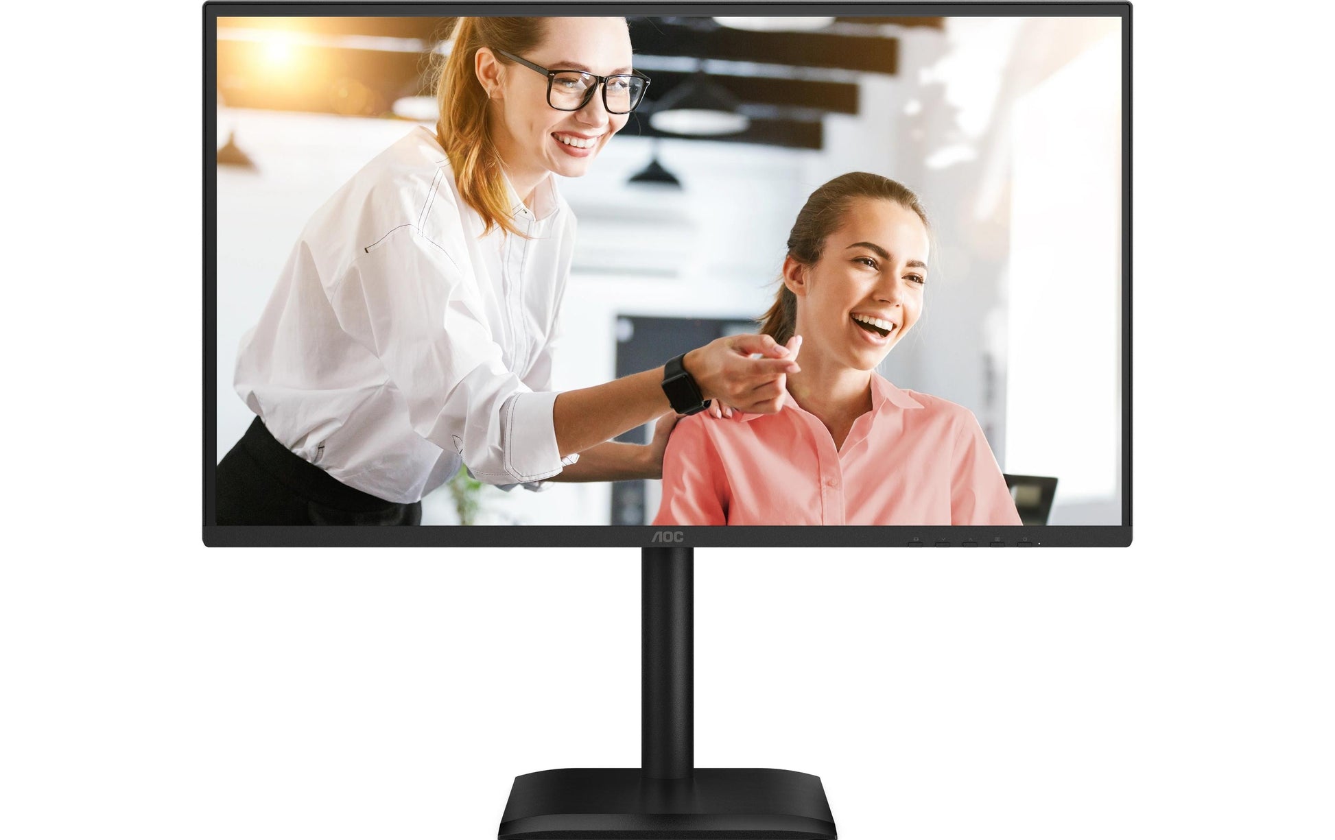 AOC Q27E4CV – 27", 2560 × 1440 (WQHD), IPS, 120 Hz, USB-C 90 W, LAN