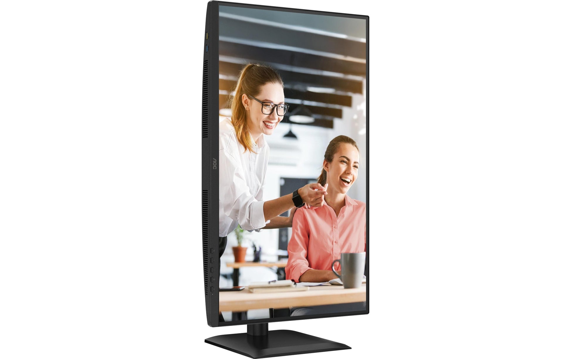 AOC Q27E4CV – 27", 2560 × 1440 (WQHD), IPS, 120 Hz, USB-C 90 W, LAN