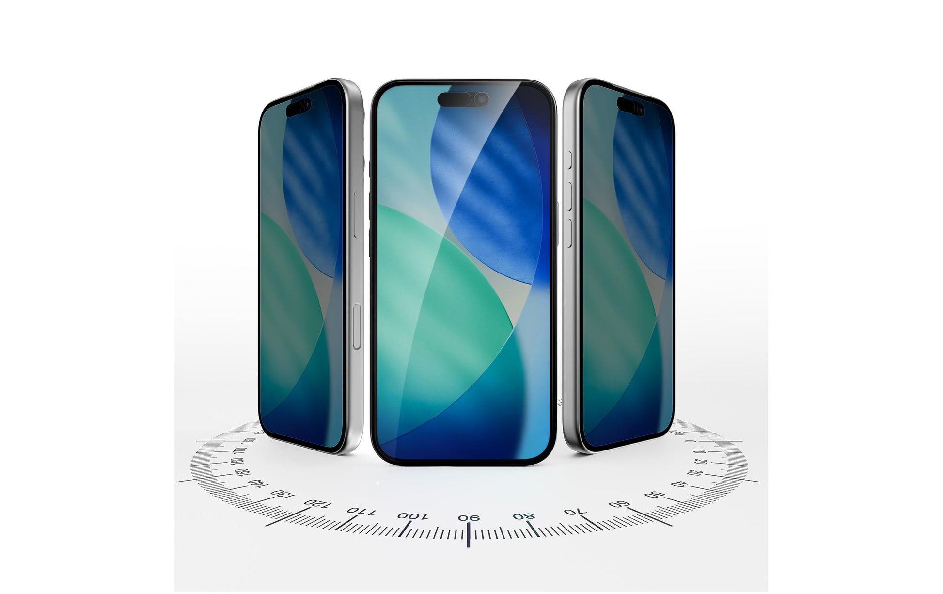 4smarts Privacy-Filter (Panzerglas), Case Friendly – für iPhone 17 Pro – mit Applikator