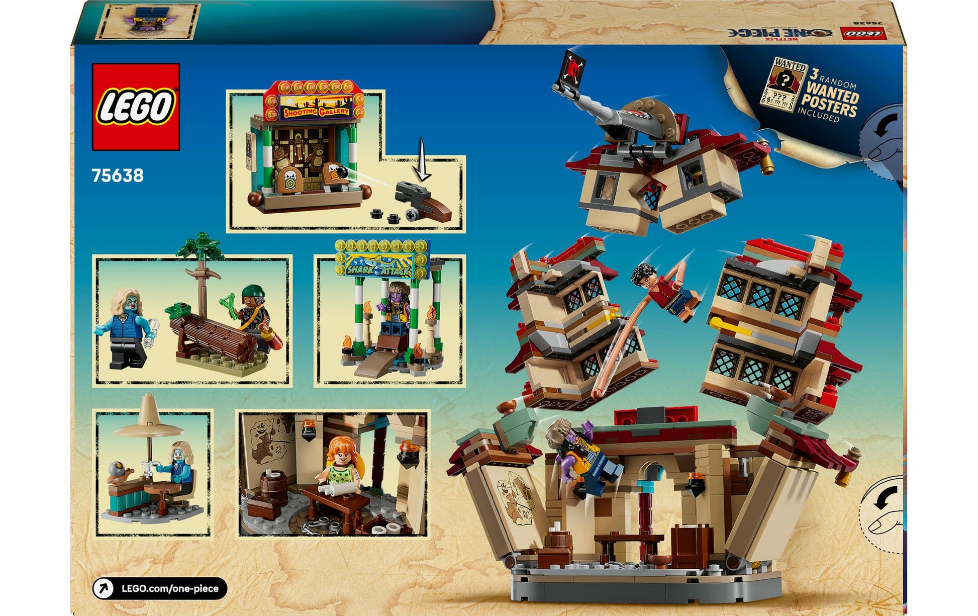LEGO 75638 3D Puzzle One Piece – 926-teilig – 26,2 × 7,1 × 38,2 cm – ab 9 J.